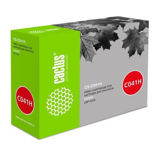 Картридж лазерный Cactus CS-C041H 041H черный (20000стр.) для Canon LBP 312x (Cactus)
