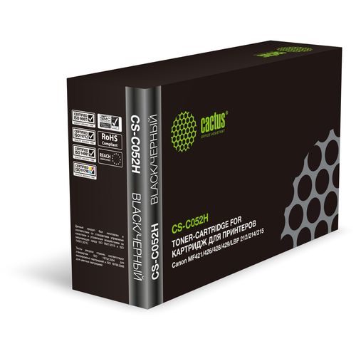 Картридж лазерный Cactus CS-C052H 052H черный (9200стр.) (Cactus)