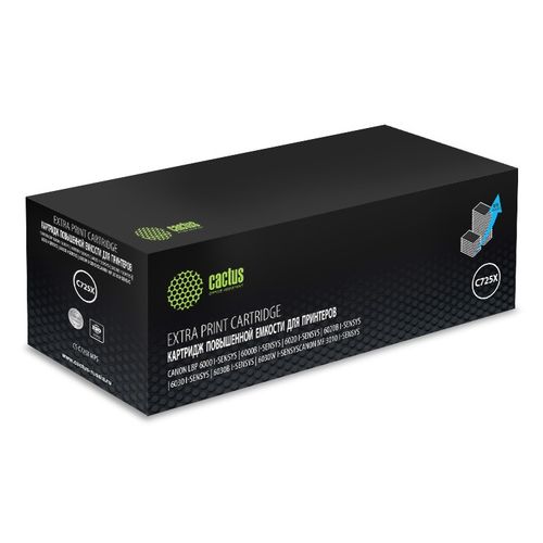 Картридж лазерный Cactus CS-C725X-MPS 725X черный (3000стр.) (Cactus)