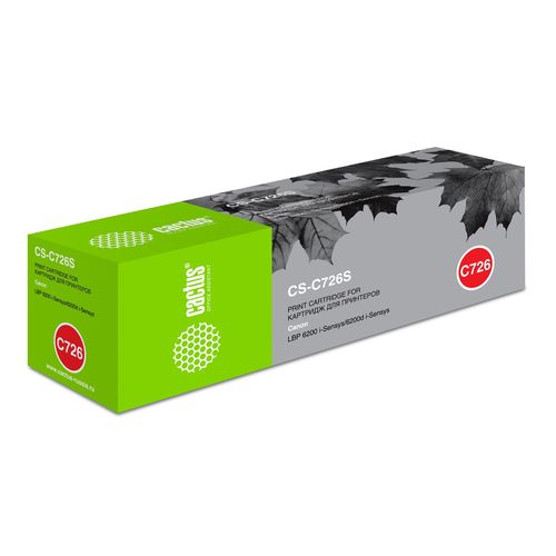 Картридж лазерный Cactus CS-C726S 726 черный (2100стр.) (Cactus)
