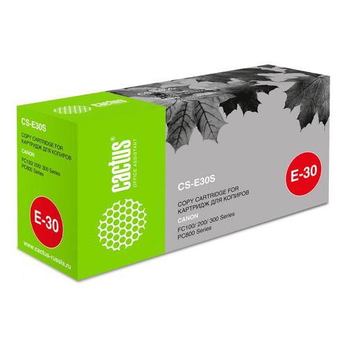 Картридж лазерный Cactus CS-E30S E-30 черный (4000стр.) для Canon FC100/200/300Series/PC800Series (Cactus)