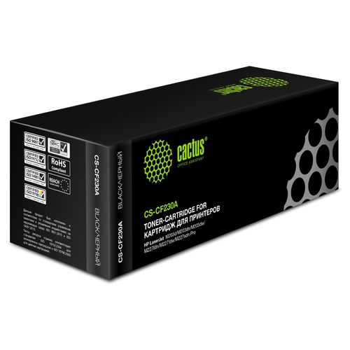 Картридж лазерный Cactus CS-CF230A CF230A черный (1600стр.) (Cactus)
