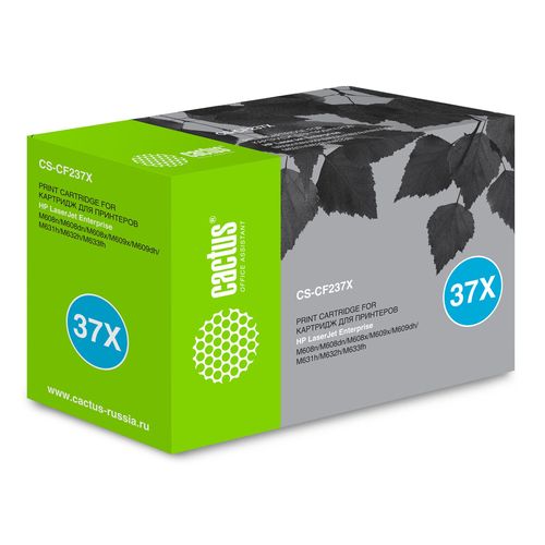 Картридж лазерный Cactus CS-CF237X CF237X черный (25000стр.) для HP LJ M608n/M608dn/M609x/M631h/M631z/M632h (Cactus)