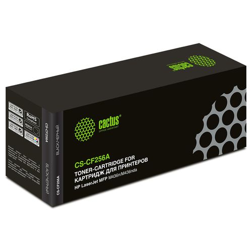 Картридж лазерный Cactus CS-CF256A CF256A черный (7400стр.) для HP LJ MFP M436n/M436nda (Cactus)