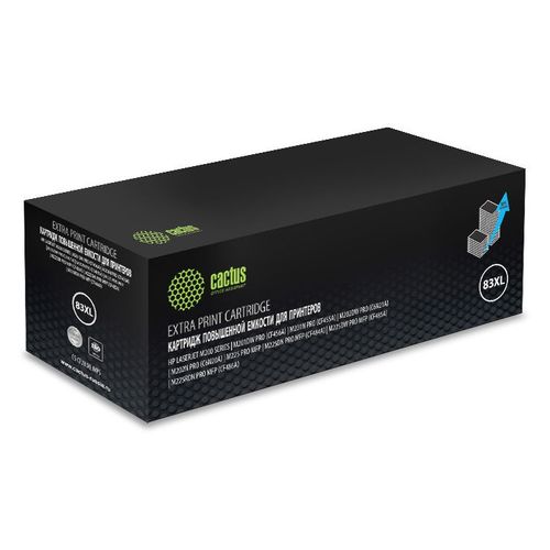 Картридж лазерный Cactus CS-CF283XL-MPS CF283X черный (3000стр.) (Cactus)