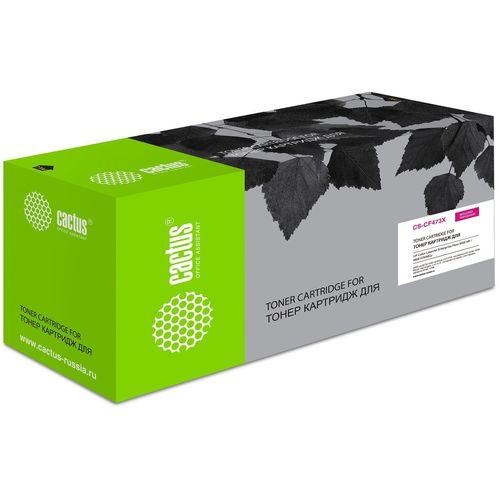 Картридж лазерный Cactus CS-CF473X CF473X пурпурный (23000стр.) для HP Color LJ Enterprise Flow M681dh/M681f/M682z (Cactus)