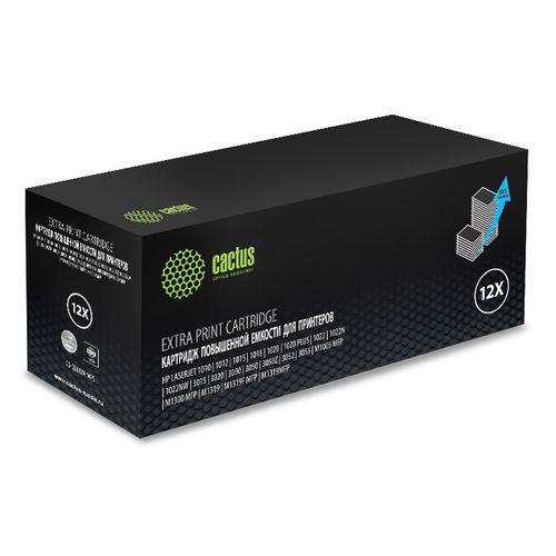 Картридж лазерный Cactus CS-Q2612X-MPS Q2612X черный (3000стр.) (Cactus)