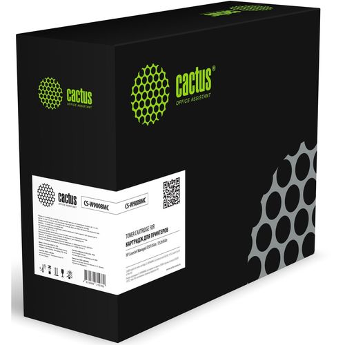 Картридж лазерный Cactus CS-W9008MC W9008MC черный (23000стр.) для HP LJ Managed E50145dn / E52645dn (Cactus)