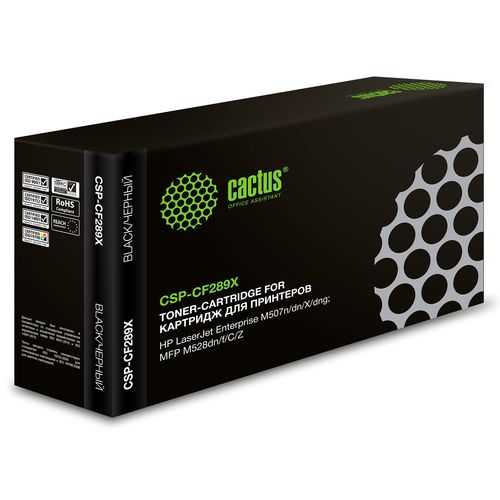 Картридж лазерный Cactus CSP-CF289X черный (10000стр.) (Cactus)
