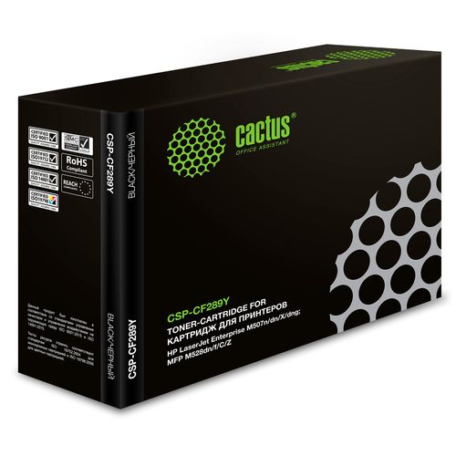 Картридж лазерный Cactus CSP-CF289Y черный (20000стр.) (Cactus)