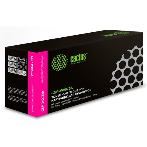 Картридж лазерный Cactus CSP-W2073A 117A пурпурный (700стр.) для HP Color Laser 150a/150nw/178nw MFP/179fnw MFP (Cactus)