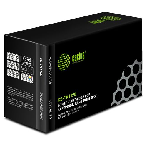 Картридж лазерный Cactus CS-TK1120 TK-1120 черный (3000стр.) (Cactus)