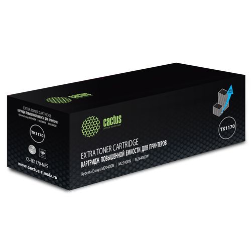 Картридж лазерный Cactus CS-TK1170-MPS TK-1170 черный (12000стр.) (Cactus)