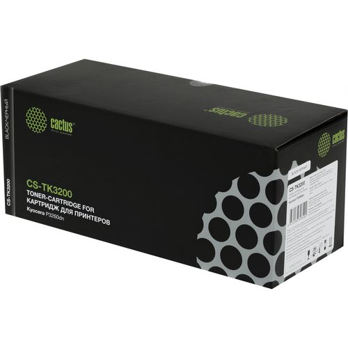 Картридж лазерный Cactus CS-TK3200 TK-3200 черный (40000стр.) (Cactus)