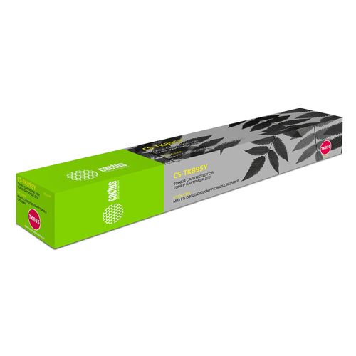 Картридж лазерный Cactus CS-TK895Y TK-895Y желтый (6000стр.) (Cactus)