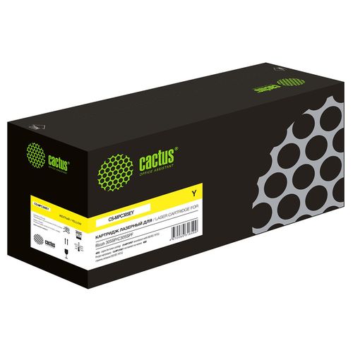Картридж лазерный Cactus CS-MPC305EY 842080 желтый (4000стр.) (Cactus)