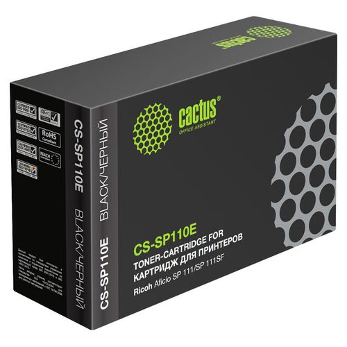 Картридж лазерный Cactus CS-SP110E 407442 черный (2000стр.) (Cactus)