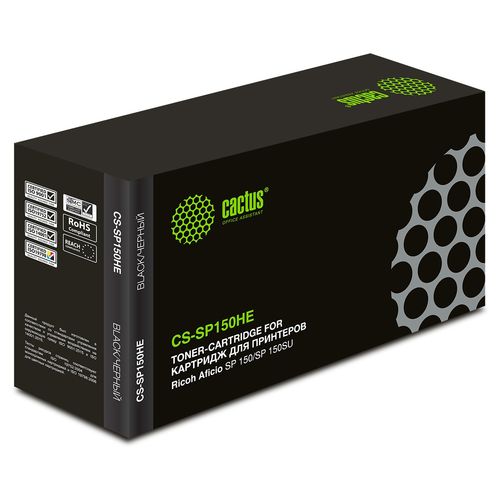 Картридж лазерный Cactus CS-SP150HE 408010 черный (1500стр.) для Ricoh Aficio SP 150SU (Cactus)