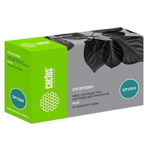 Картридж лазерный Cactus CS-SP330H 408281 черный (7000стр.) для Ricoh Aficio SP 330DN/330SFN/330SN (Cactus)