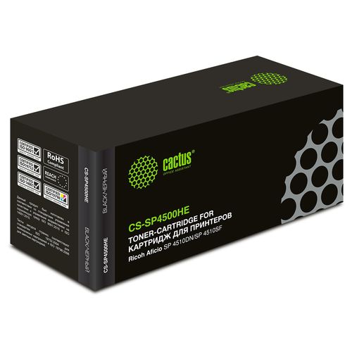 Картридж лазерный Cactus CS-SP4500HE 407318 черный (12000стр.) (Cactus)