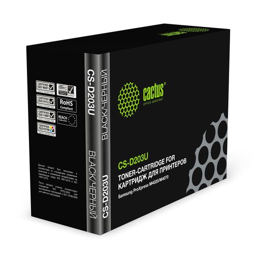 Картридж лазерный Cactus CS-D203U MLT-D203U черный (15000стр.) для Samsung ProXpress M4020/M4070 (Cactus)