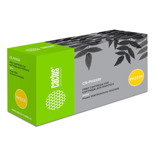 Картридж лазерный Cactus CS-PH3330 106R03621 черный (8500стр.) (Cactus)