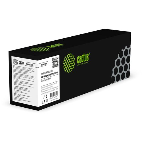 Картридж лазерный Cactus CS-PH6128Y 106R01458 желтый (2500стр.) (Cactus)
