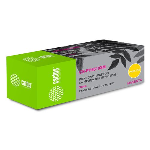 Картридж лазерный Cactus CS-PH6510XM 106R03694 пурпурный (4300стр.) (Cactus)