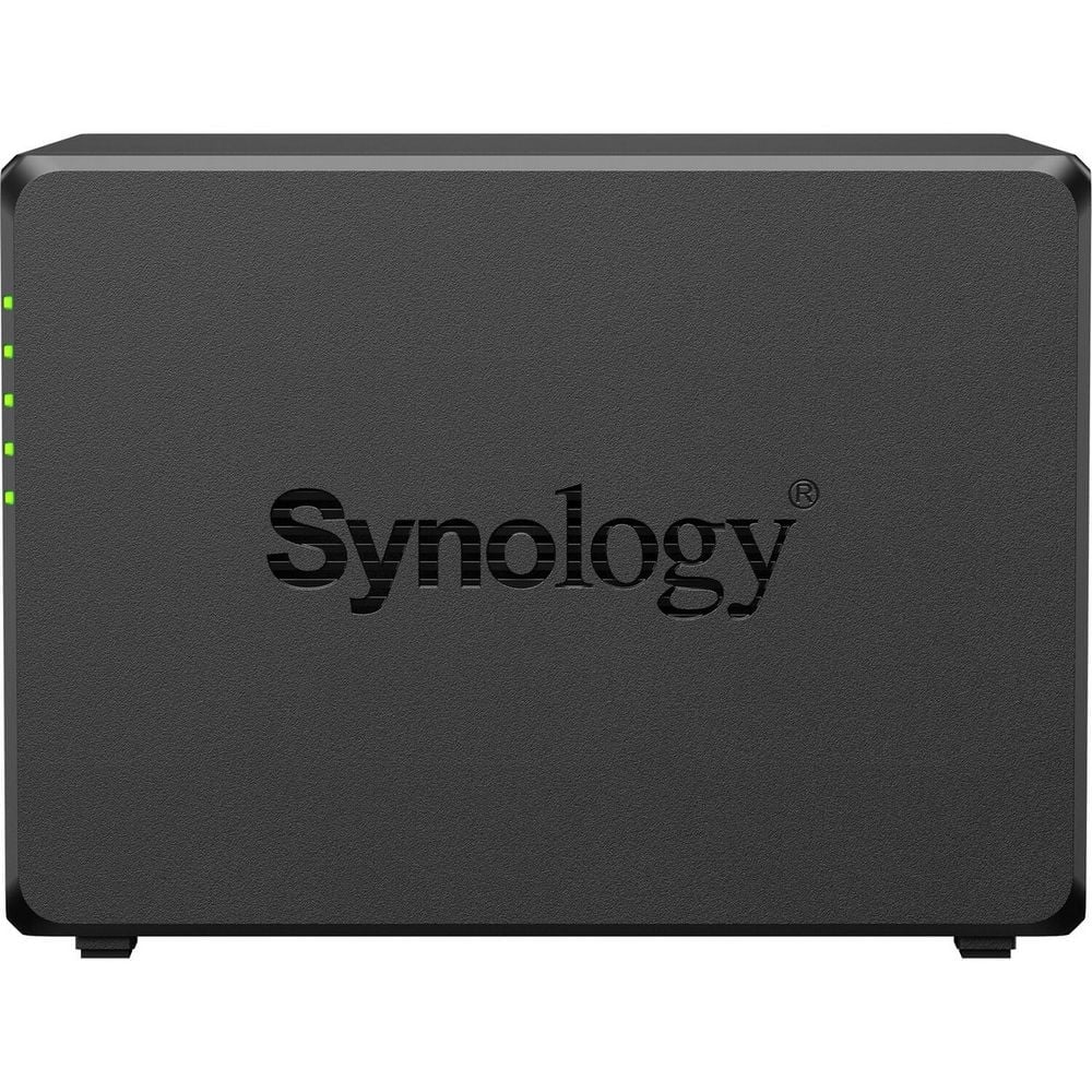 Система хранения данных Synology QC 2,2GhzCPU/4Gb(32)/RAID0,1,10,5,6/4HP HDD SATA(3.5', 2.5')upto 9hp HDD (1xDX525)/2xM.2 NVMe/2xUSB3.2/2x2.5GbE/iSCSI/1xPS/1YW repl DS923+
