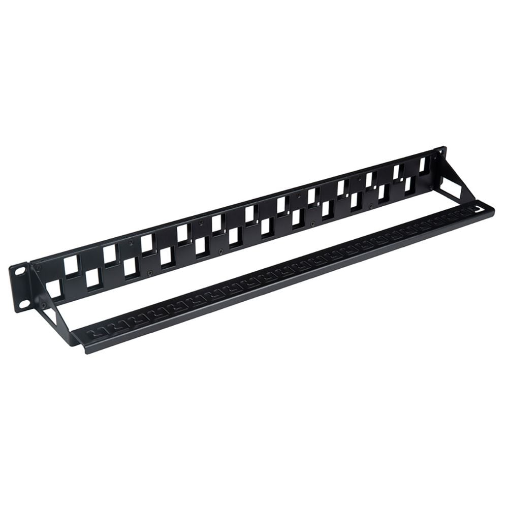Патч-панель Hyperline PPBL3-19-24S-RM, 19", 24 порта, 1U