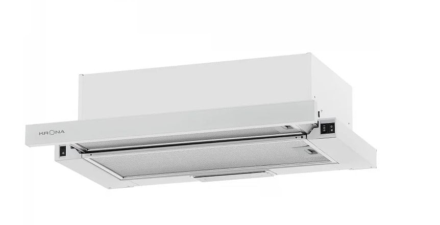 В/о Krona KAMILLA 600 AIR 2W (2 мотора,1066 куб. м/ч) панель из закаленного стекла