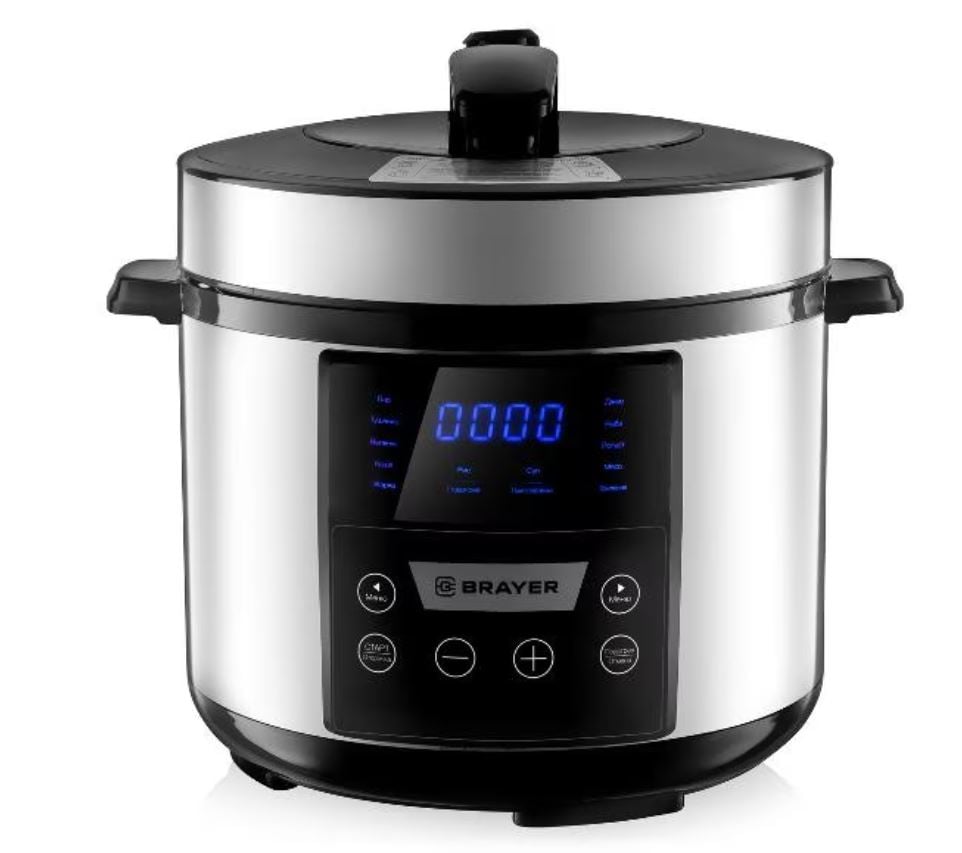 Мультиварка-скороварка BRAYER 2400BR