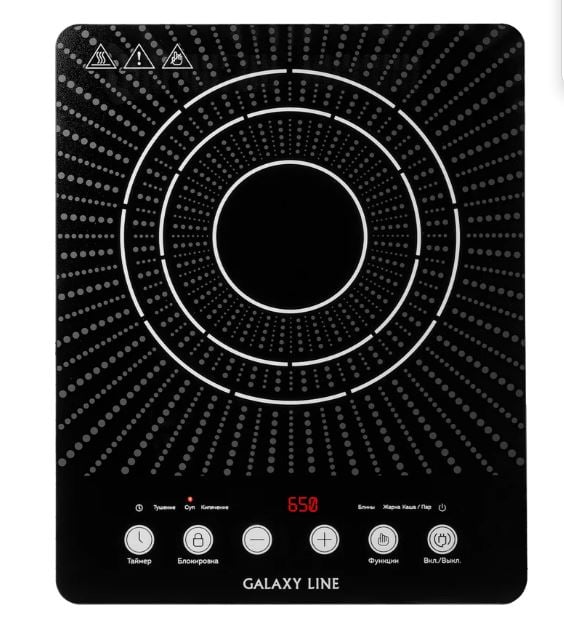 Индукционная плитка Galaxy GL 3066 черный