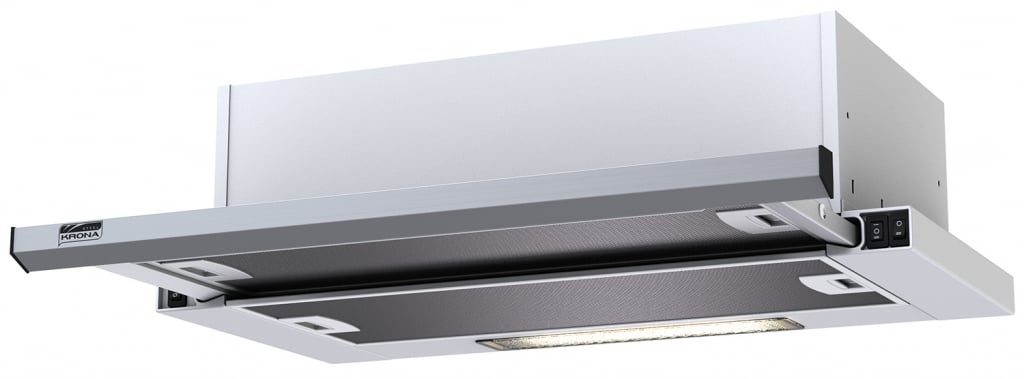 В/о  Krona "KAMILLA" slim 600 inox ( 2 мотора)