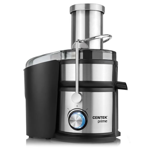 Соковыжималка Centek CT-1214 (черный, сталь)