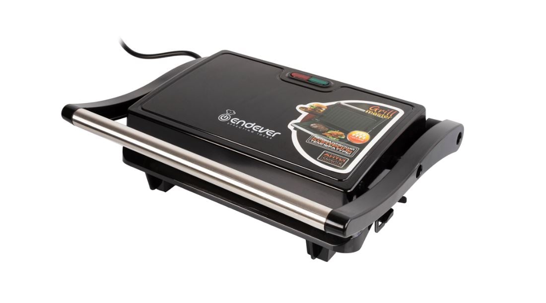 Электрический гриль ENDEVER Grillmaster 113, черный