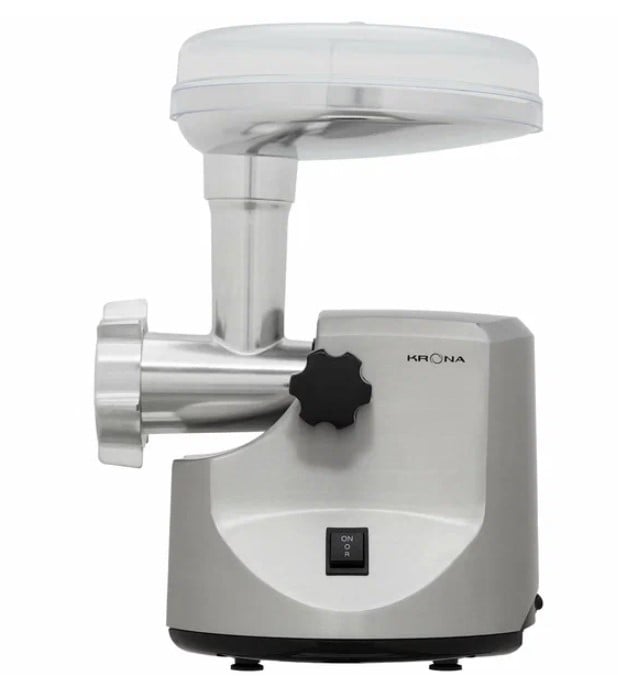 Электрическая мясорубка Krona Wolf Metall 1800W (Цельнометаллические шестерни, медный мотор, реверс)