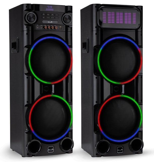 Колонка 10" (30-52 CRAZY BOX) динамик 4шт/10" комплект 2 колонки ELTRONIC с TWS