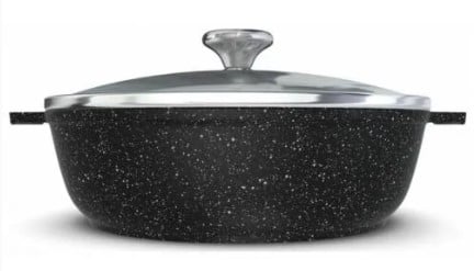 Neva NG6540 Жаровня со стекл. крышкой 4л «Neva Granite»
