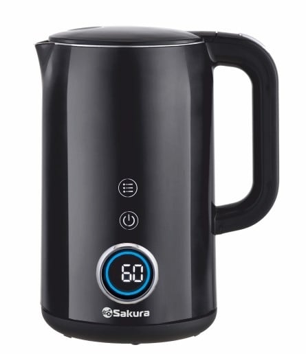 Чайник Sakura SA-2185DBK Premium (1.7) дисплей, черн д