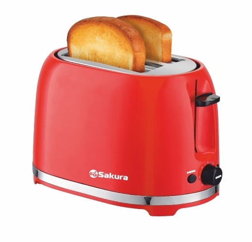 Тостер Sakura SA-7610R 850Вт красный