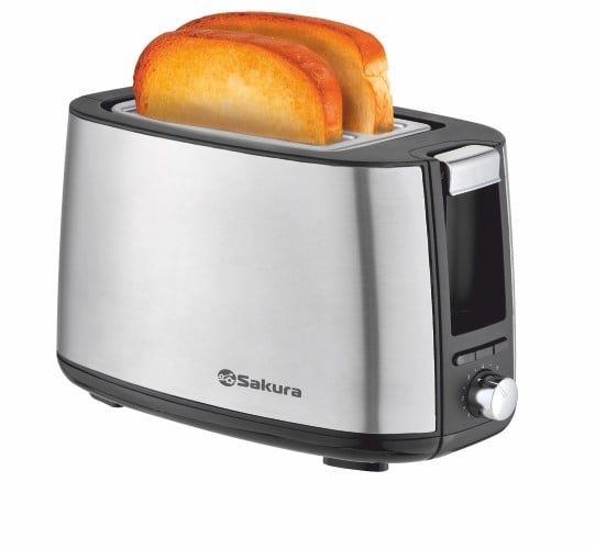 Тостер Sakura SA-7611S Elegant 750Вт сталь