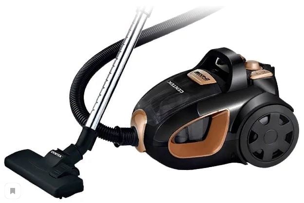 Пылесос Centek CT-2534 (бронз/черн) мультициклон 2400/450Вт, стакан 2 л, телескоп алюм. трубка