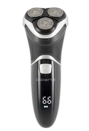 Бритва Polaris PMR 0421 RC PROLong 4D Li+  (аккум./сеть LI-ION, 3 головки) черный