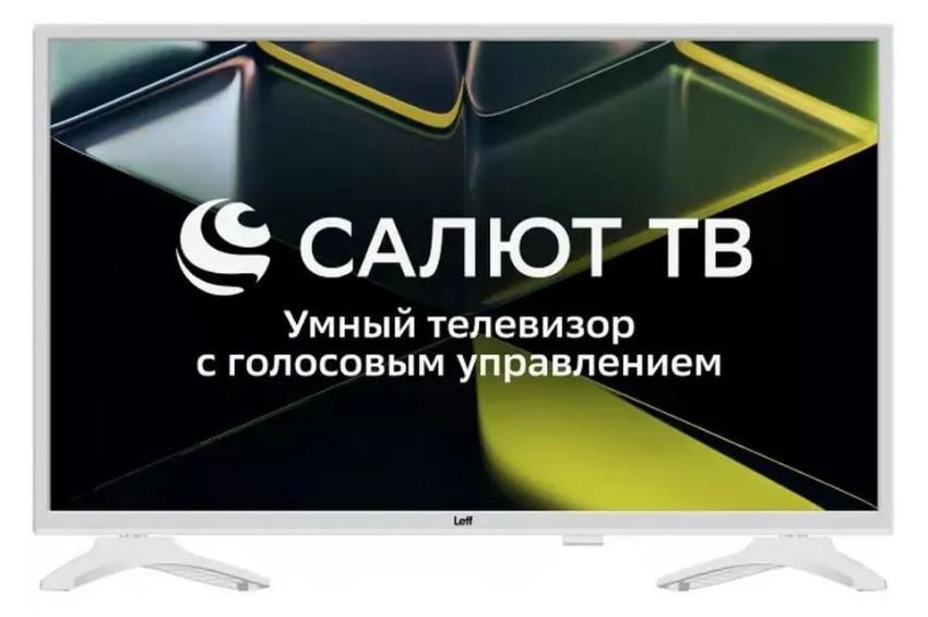 Телевизор LCD 43" 4K UHD WHITE SALUT SMART LEFF 43U691T