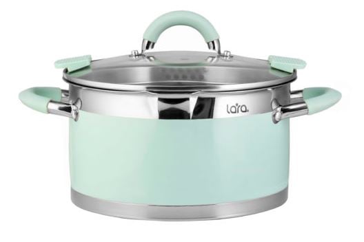 Кастрюля LARA LR02-542 (нерж) MINT 20x11см, 3,1л