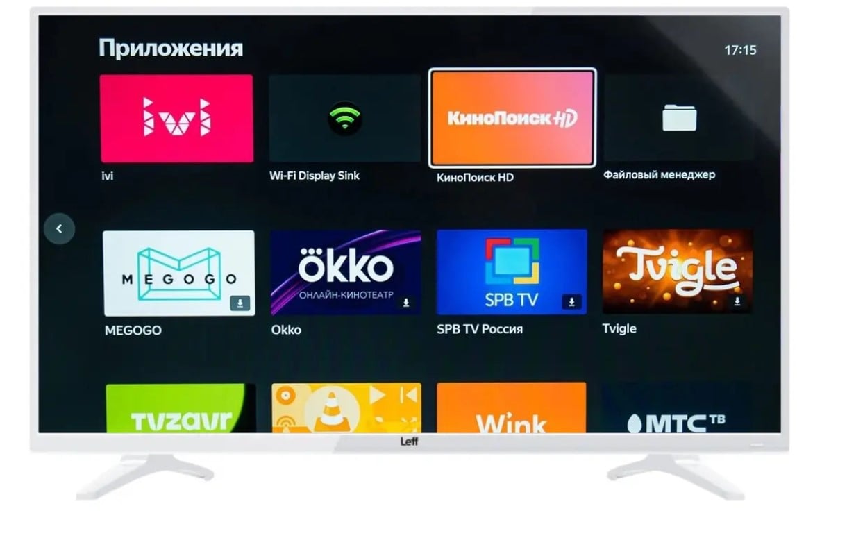 Телевизор LED 40” FHD LEFF 40F541T