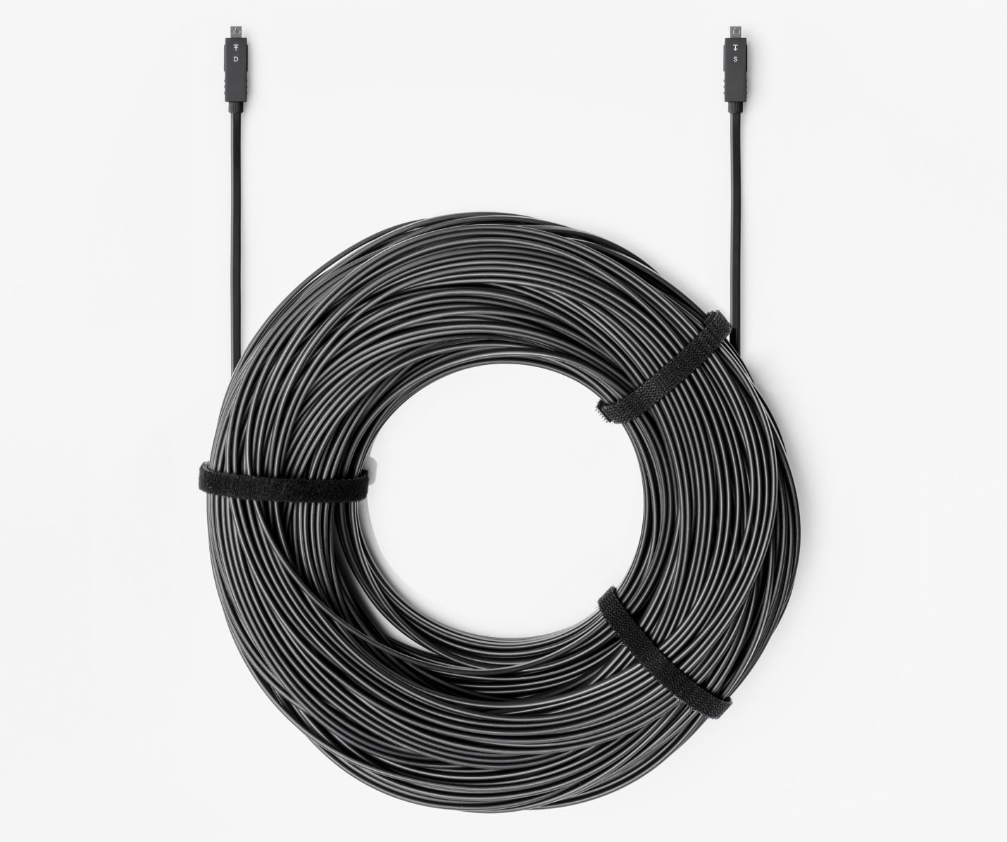 Активный оптоволоконный кабель Wize [WHD20-DD-K-50] AOC HDMI 2.0 D-D (M-M),  длина 50 м.