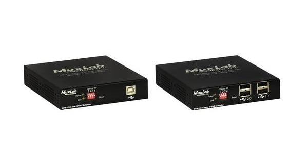 Передатчик-энкодер MuxLab 500770-TX, KVM/HDMI over IP, PoE
