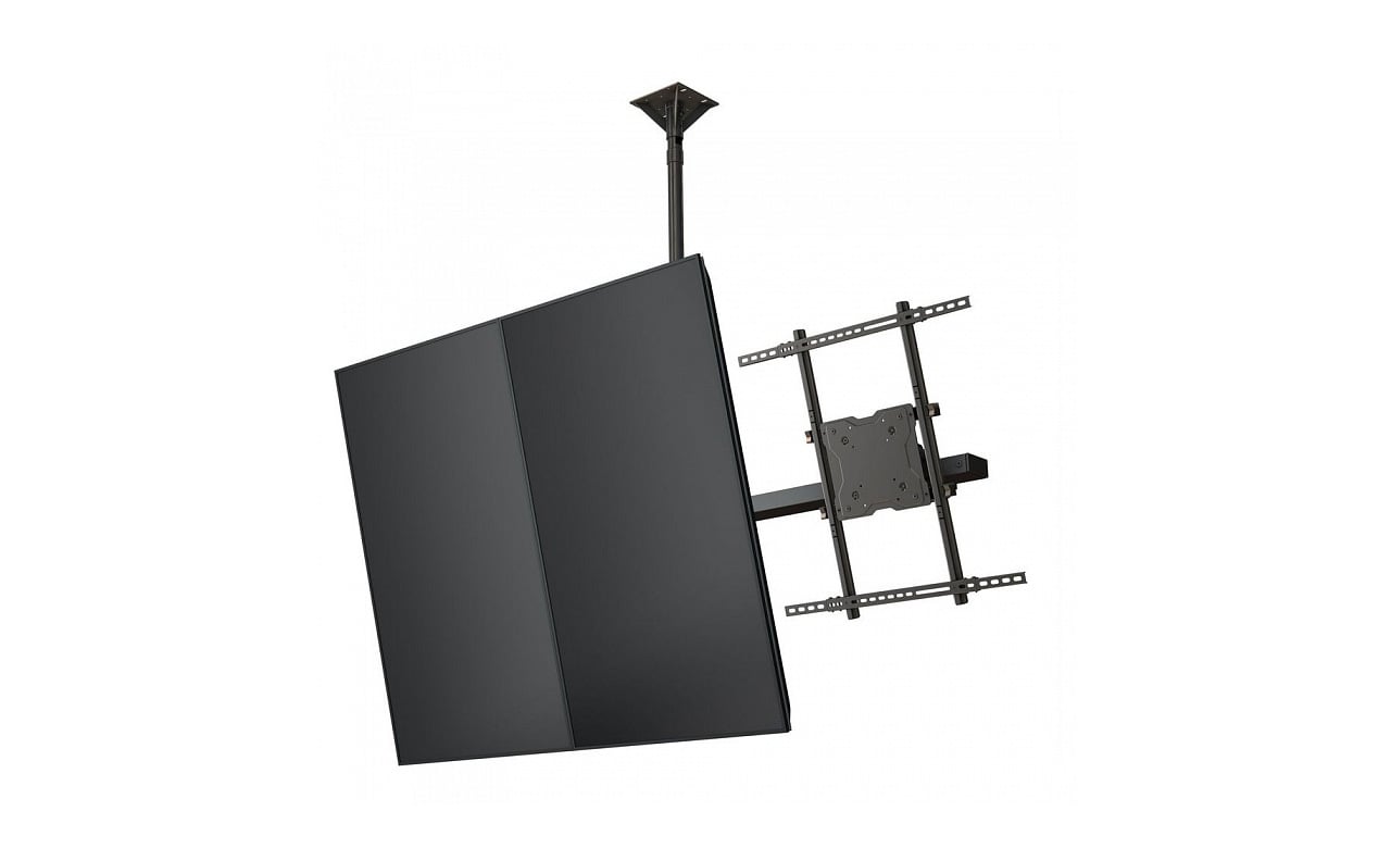 Модуль Wize Pro [CMP55] для потолочного крепления для мультидисплейной системы в портретной ориентации для дисплеев 46"- 55", VESA 200x200, 300x300, 400x400, 400x600, 600x800, наклон +15/-5°, до 68 кг, чeрн.